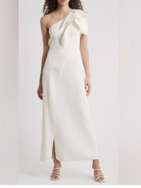 acler jeffries satin maxi dress JEFFRIES MAXI DRESS